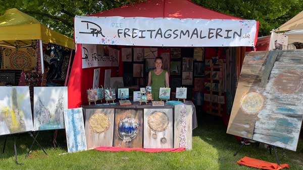 Ammersee Strandmarkt Freitagsmalerin